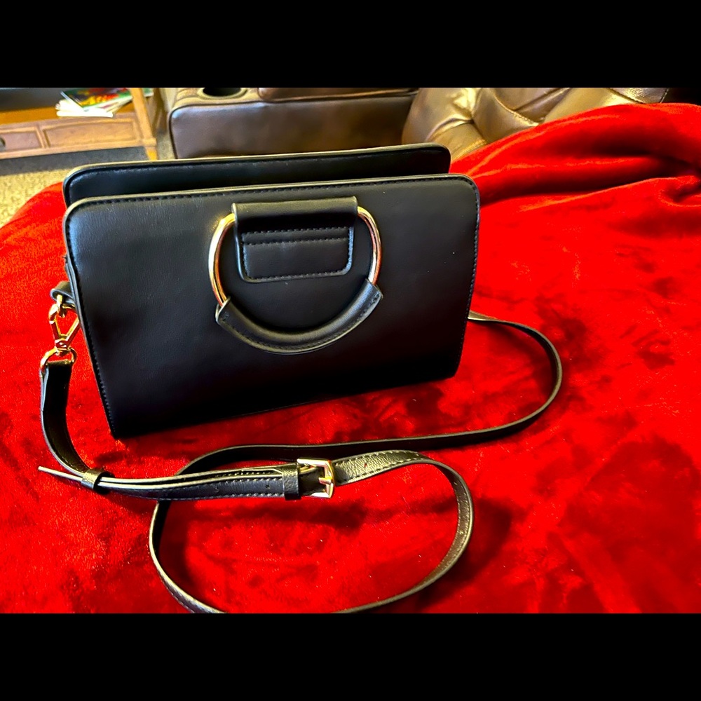 Madison West Black Purse
